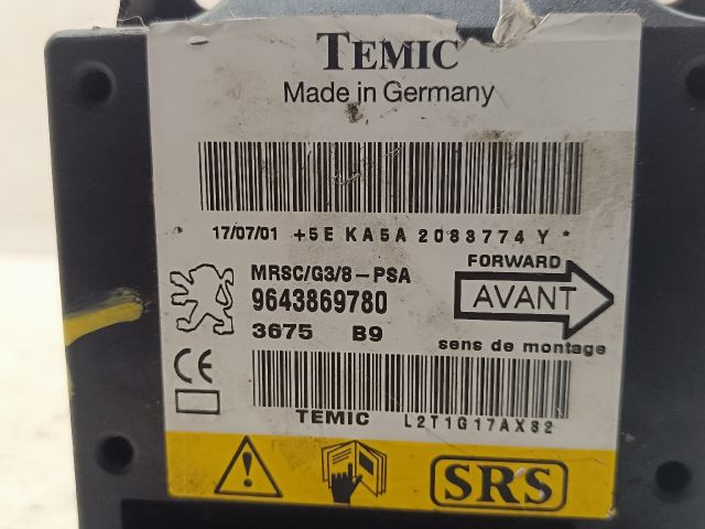 bontott PEUGEOT 607 Légzsák Elektronika