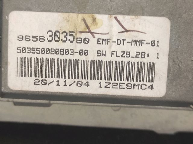 bontott PEUGEOT 607 Multimédia Vezérlő