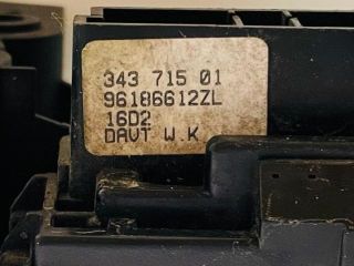 bontott PEUGEOT 607 Világítás Kapcsoló