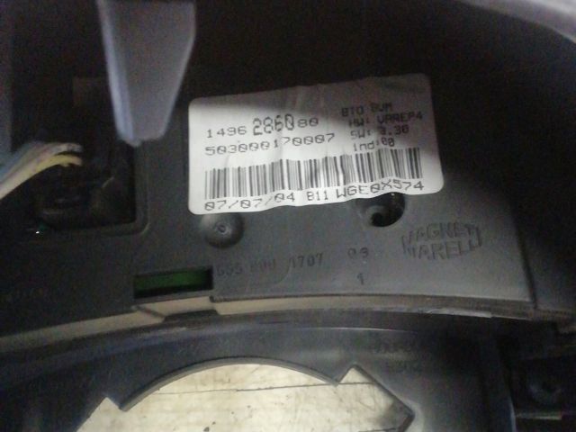 bontott PEUGEOT 807 Kilométeróra