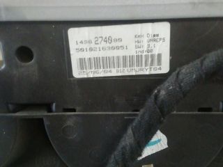 bontott PEUGEOT 807 Kilométeróra