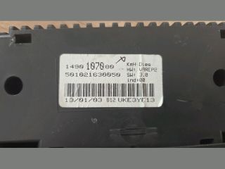 bontott PEUGEOT 807 Kilométeróra