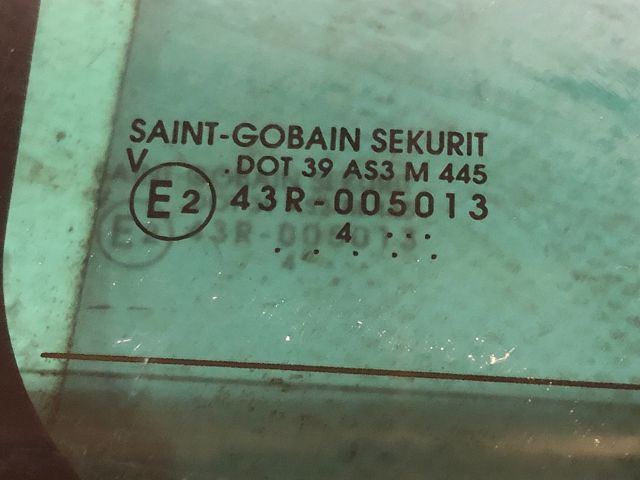 bontott PEUGEOT 807 Bal C Oszlop Oldalablak Üveg