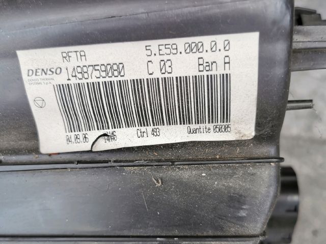 bontott PEUGEOT 807 Fűtés Box