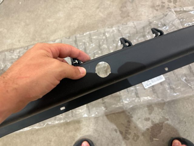 bontott PEUGEOT 807 Hátsó Lökhárító Alsó (Műanyag)