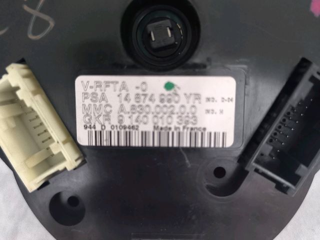 bontott PEUGEOT 807 Klíma Kapcsoló