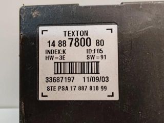 bontott PEUGEOT 807 Komfort Elektronika