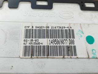 bontott PEUGEOT 807 Óra (Időmérő)