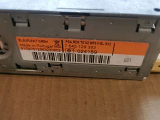 bontott PEUGEOT 807 Rádió / CD