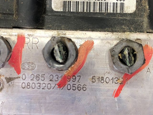 bontott PEUGEOT BIPPER ABS Kocka