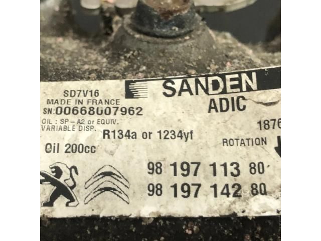 bontott PEUGEOT BOXER Klímakompresszor