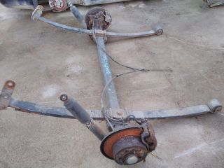 bontott PEUGEOT BOXER Hátsó Futómű (Részeivel)