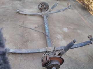 bontott PEUGEOT BOXER Hátsó Futómű (Részeivel)