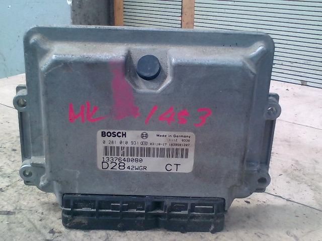 bontott PEUGEOT BOXER Motorvezérlő