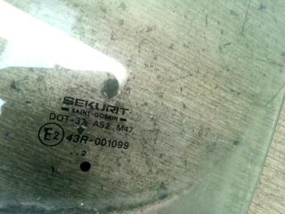 bontott PEUGEOT BOXER Bal első Ablak