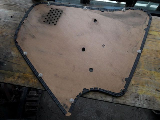 bontott PEUGEOT BOXER Jobb első Ajtó Kárpit