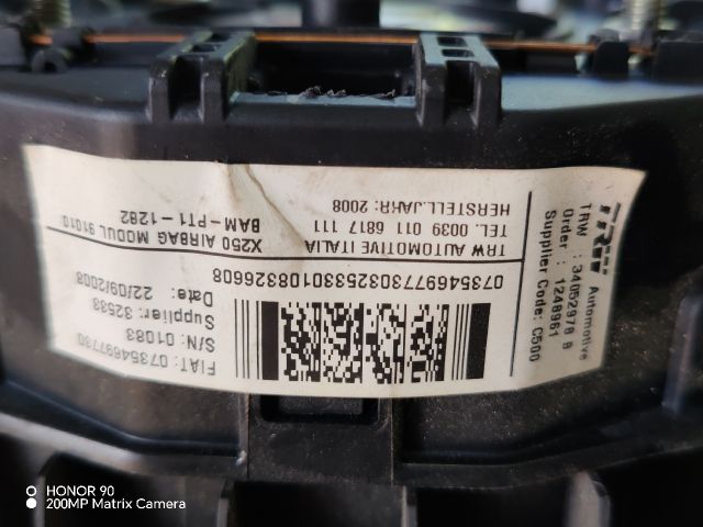 bontott PEUGEOT BOXER Kormánylégzsák