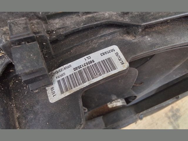 bontott PEUGEOT EXPERT Hűtő Ventilátor(ok), Radiátor(ok) Szett