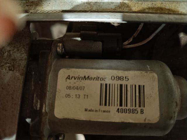 bontott PEUGEOT EXPERT Jobb első Ablakemelő Szerkezet (Elektromos)