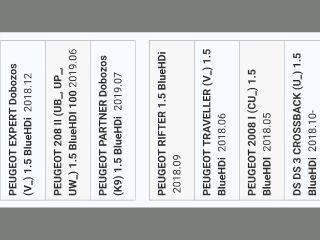 bontott PEUGEOT PARTNER Nagynyomású Üzemanyag Gyűjtőcső