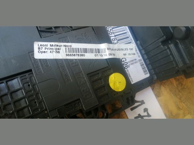 bontott PEUGEOT PARTNER Akkumulátor Vezérlő Panel