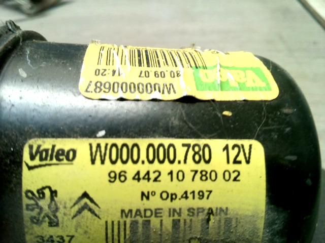 bontott PEUGEOT PARTNER Első Ablaktörlő Szerkezet Motorral