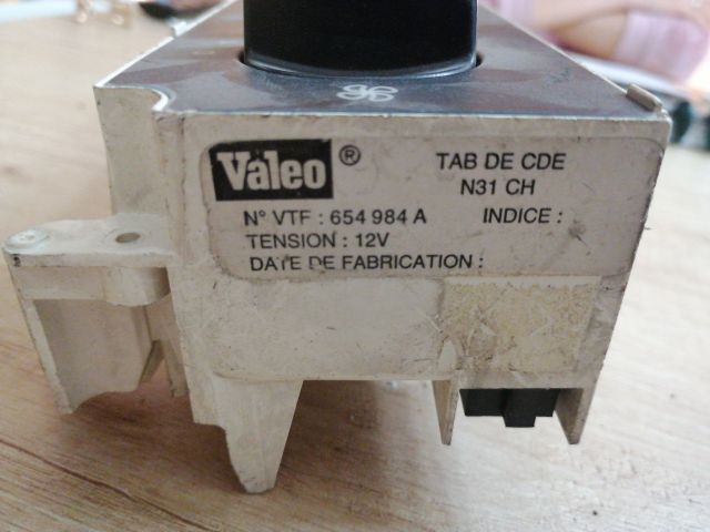 bontott PEUGEOT PARTNER Fűtéskapcsoló (Nem klímás)