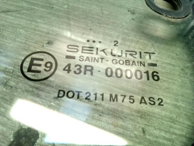 bontott PEUGEOT PARTNER Jobb C Oszlop Oldalablak Üveg