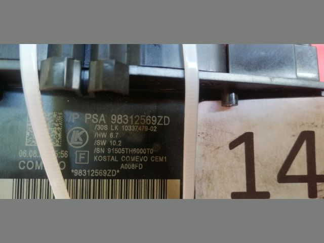 bontott PEUGEOT PARTNER Komplett Kormánykapcsoló (Bajuszkapcsoló)