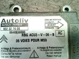 bontott PEUGEOT PARTNER Légzsák Elektronika