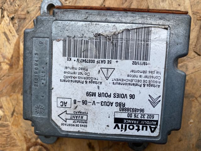 bontott PEUGEOT PARTNER Légzsák Elektronika