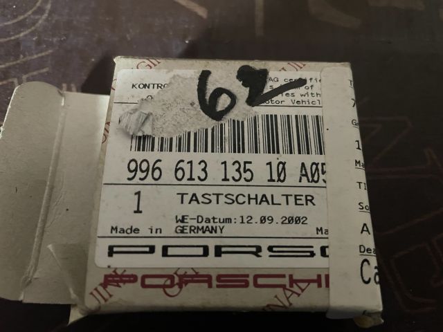 bontott PORSCHE 911 Hátsó Ablaktörlő Kapcsoló