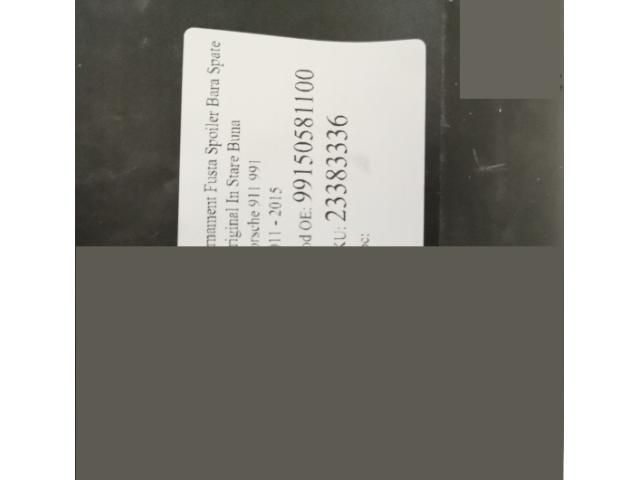 bontott PORSCHE 911 Hátsó Lökhárító Alsó (Műanyag)