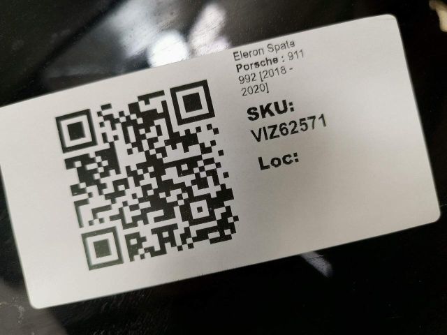 bontott PORSCHE 911 Hátsó Szárny Légterelő