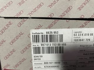 bontott PORSCHE 911 Jobb első Ülésállító Kapcsoló
