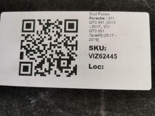 bontott PORSCHE 911 Jobb Fenéklemez