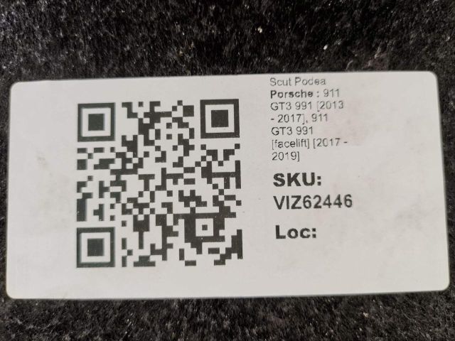 bontott PORSCHE 911 Jobb Fenéklemez