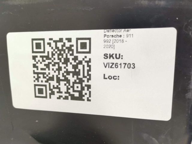 bontott PORSCHE 911 Légterelő