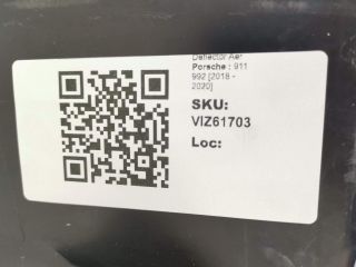 bontott PORSCHE 911 Légterelő