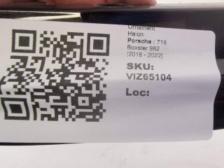 bontott PORSCHE BOXSTER Csomagtérajtó Díszléc