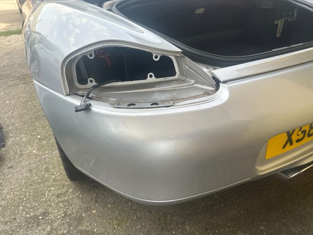 bontott PORSCHE BOXSTER Hátsó Lökhárító (Részeivel)