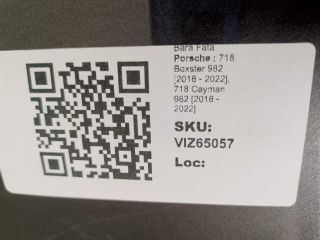 bontott PORSCHE BOXSTER Hátsó Lökhárító (Üresen)