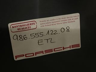bontott PORSCHE BOXSTER Jobb első Ajtó Kárpit