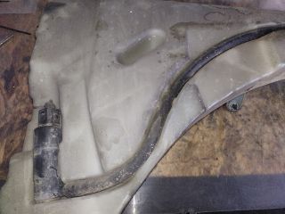 bontott PORSCHE CAYENNE Ablakmosó Tartály