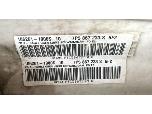 bontott PORSCHE CAYENNE Bal A Oszlop Burkolat