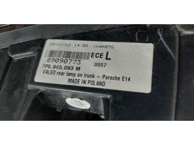 bontott PORSCHE CAYENNE Bal Belső Hátsó Lámpa