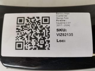 bontott PORSCHE CAYENNE Bal első Sárvédő Díszléc