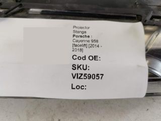 bontott PORSCHE CAYENNE Bal Ködfényszóró