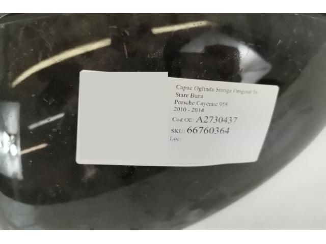 bontott PORSCHE CAYENNE Bal Visszapillantó Tükör Burkolat