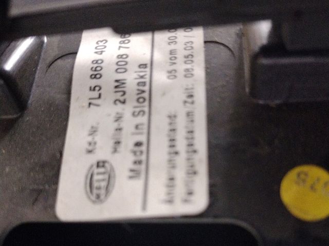 bontott PORSCHE CAYENNE Beltér Világítás Első